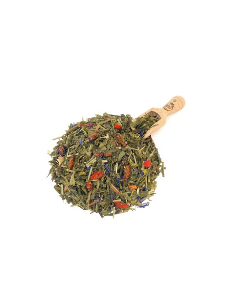 Thé Vert - Jolie Goji - Baie de Goji & Grenade | Infini & Tea |