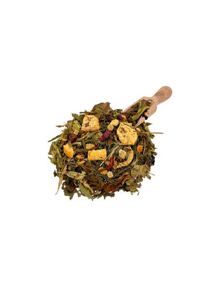 Thé Vert & Blanc - Lemon Kiss - Citron & Griotte | Infini & Tea |