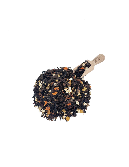 Thé Noir Abricot & Épices – Abricotine | Thé Noir Aromatisé Gingembre Cardamome