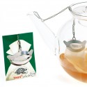 Porte filtre/Fermoir pour sachet de thé