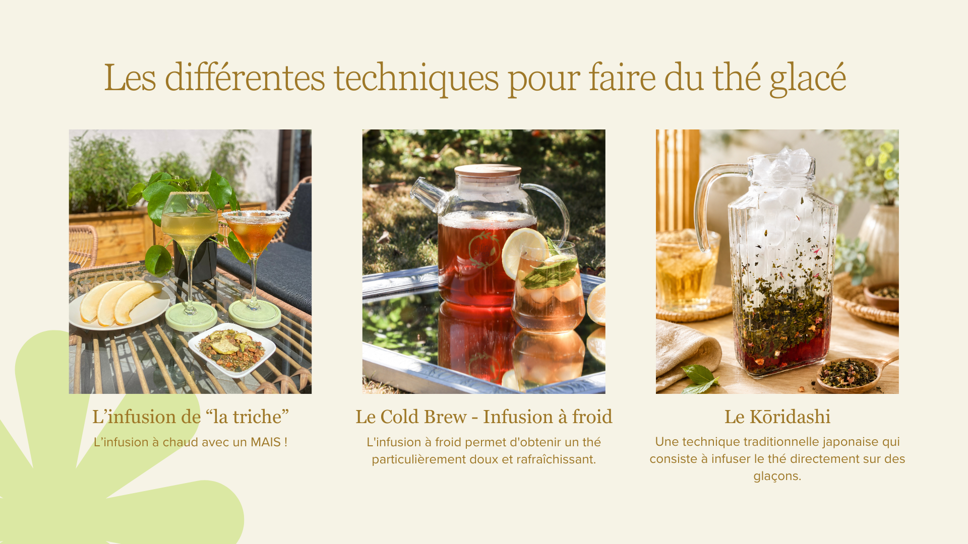 Thé glacé : toutes les façons de préparer une boisson fraîche et savoureuse